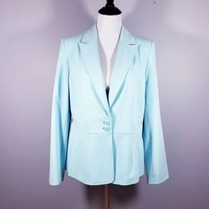 Apostrophe Blazer Ocean Blue Petite